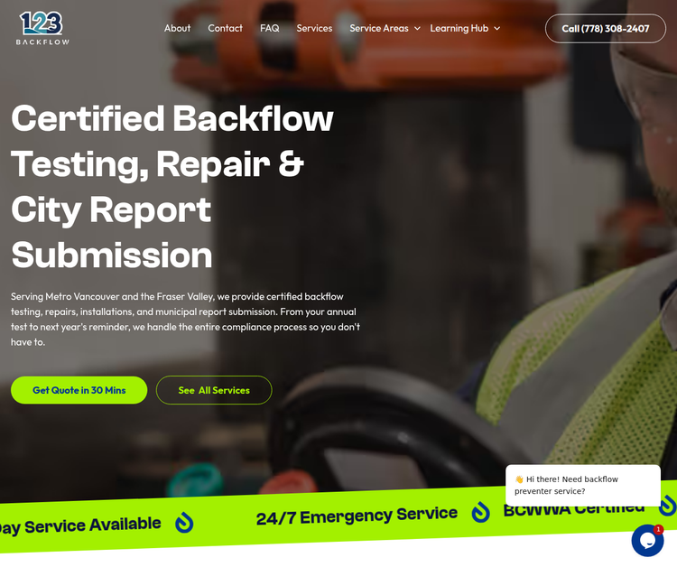 123 Backflow