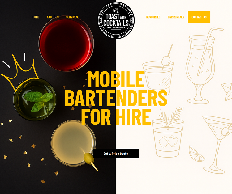 Professional Mobile Bartending
