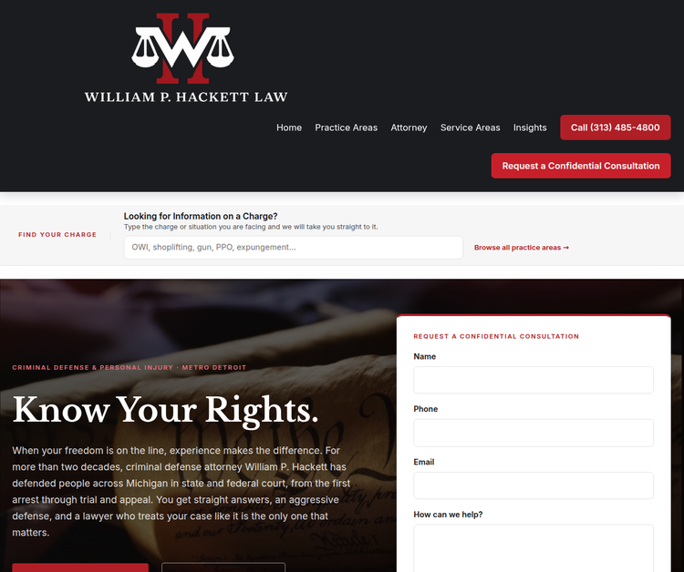 Experienced Criminal Defense & Personal Injury Attorney