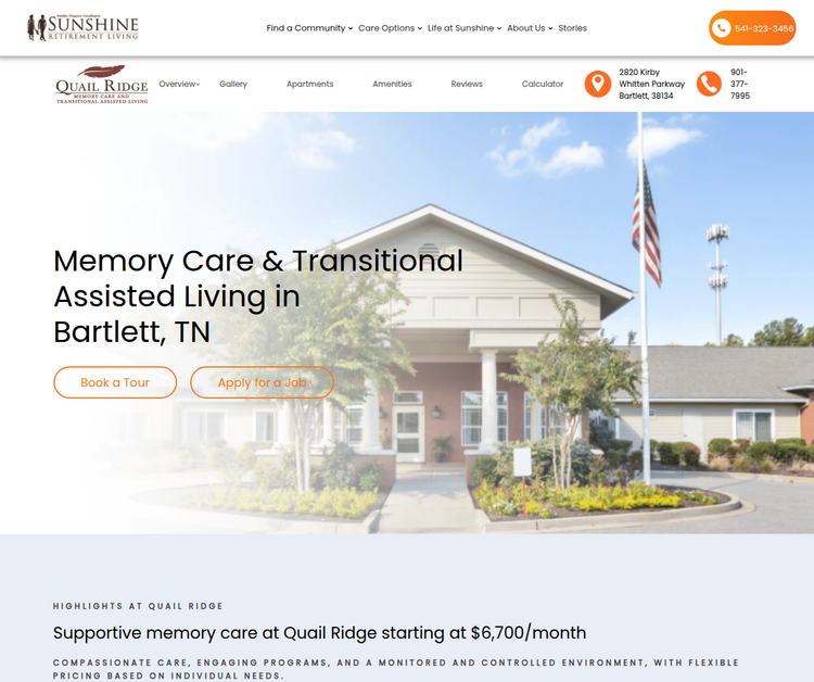 Quail Ridge Assisted Living & Memory Care