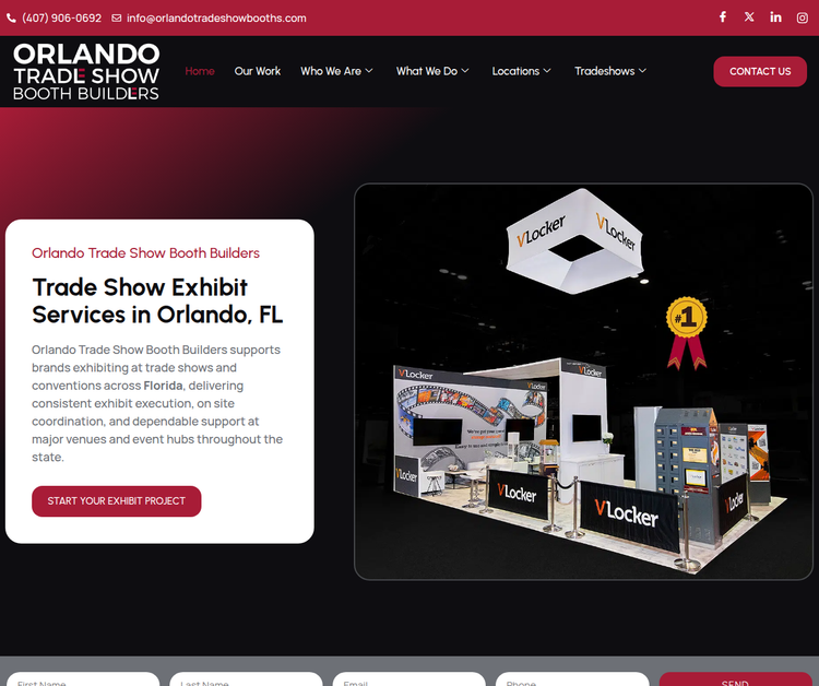 Orlando Trade Show Booth Builders