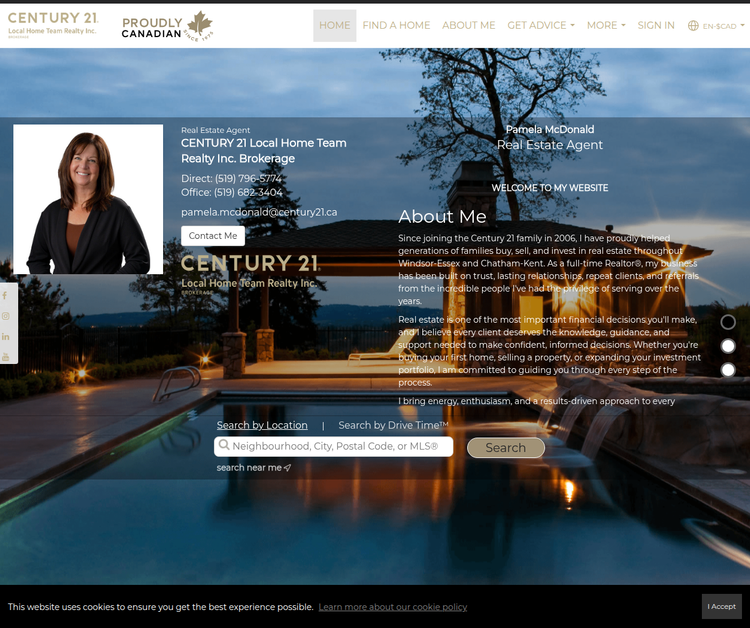 Pamela McDonald, Real Estate Agent