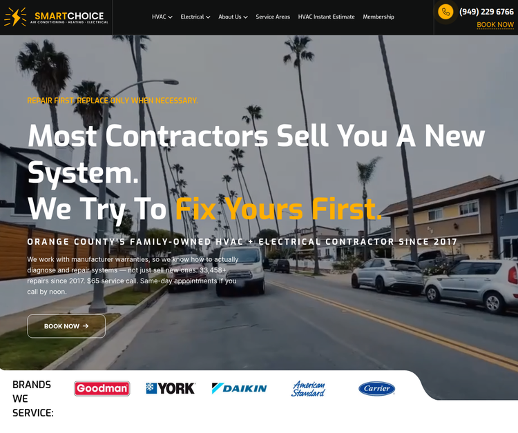Smartсhoice Air Conditioning, Heating, & Electrical