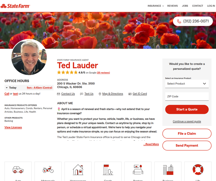 Ted Lauder - State Farm Insurance Agent