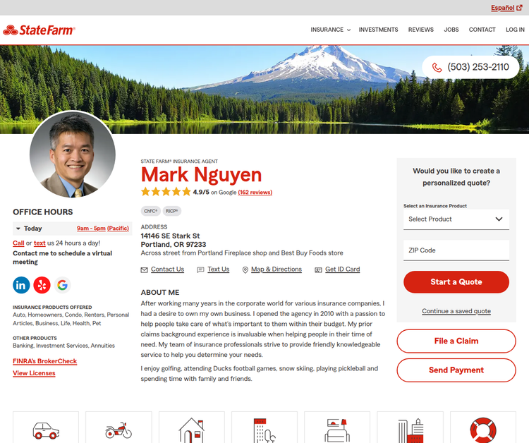 Mark Nguyen Insurance Agency - State Farm Insurance Services