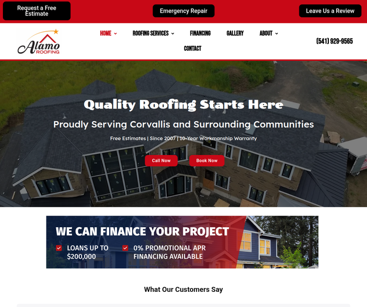 Alamo Roofing: Expert Roofing Services in Corvallis, OR