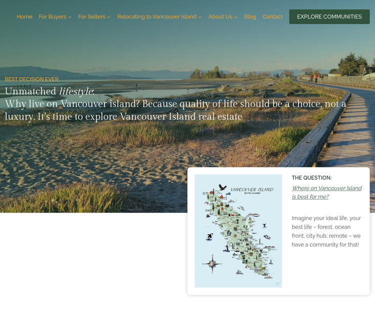 Discover Your Ideal Vancouver Island Lifestyle