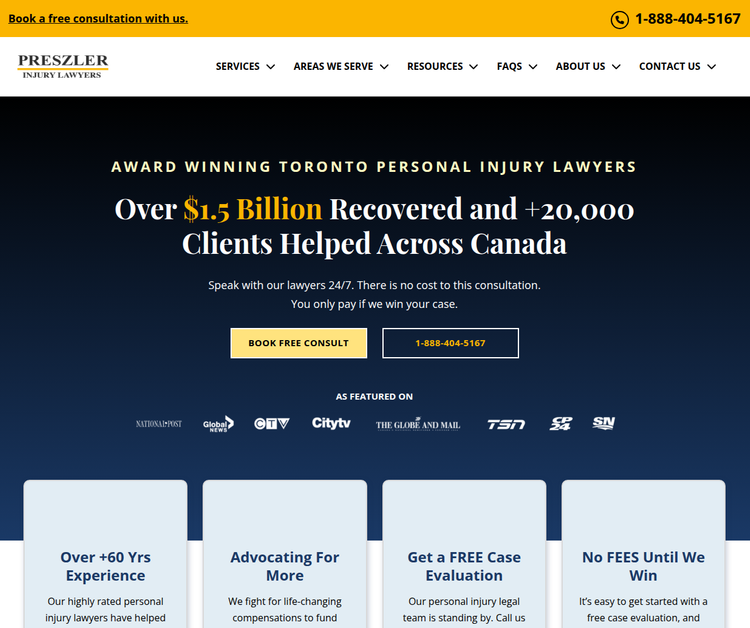 Toronto Personal Injury Law Firm