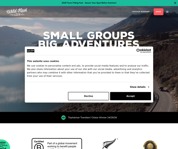 Wild Kiwi Adventure Tours