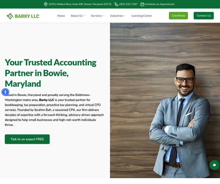 Trusted Accounting Partner in Bowie, Maryland