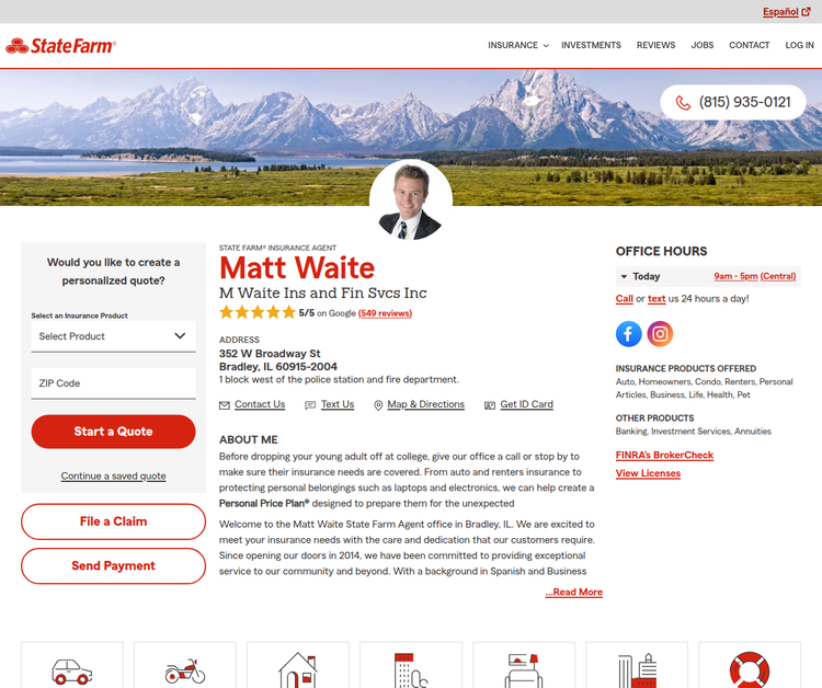 Matt Waite - State Farm Insurance Agent