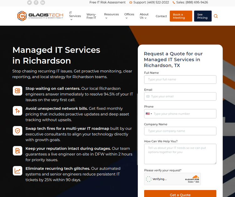 GlacisTech - Richardson Managed IT Services Company