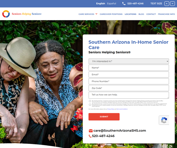 Seniors Helping Seniors® Southern Arizona