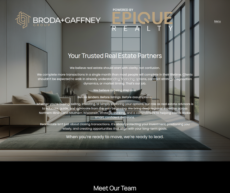 Broda + Gaffney Group – Your Real Estate Partners