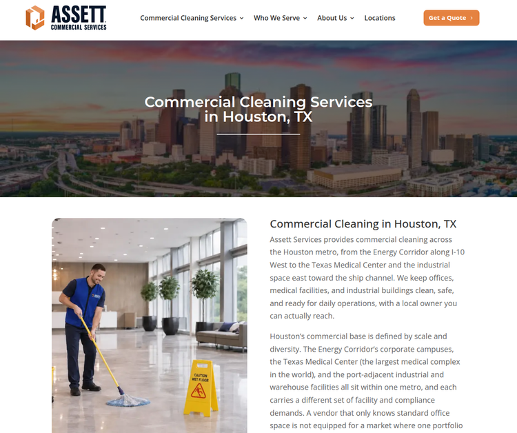 Assett Commercial Services of Houston