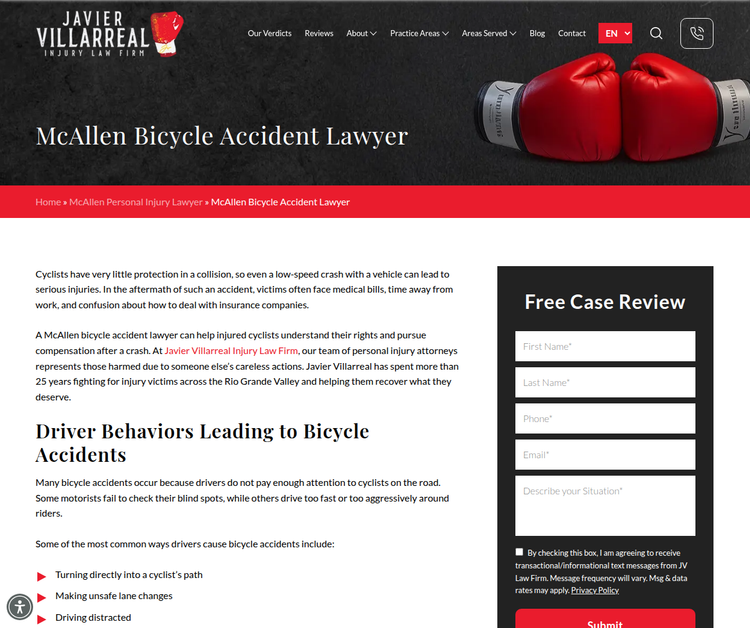 Javier Villarreal Injury Law Firm