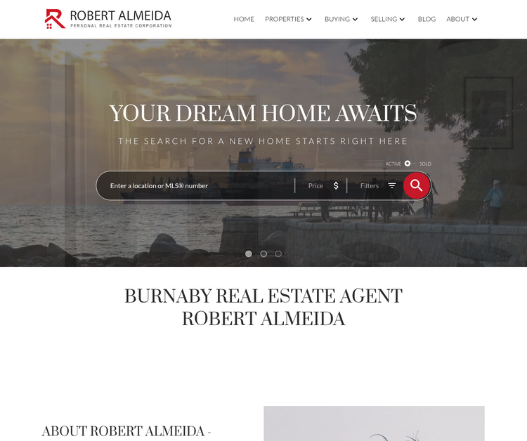 Burnaby Real Estate Agent - Robert Almeida