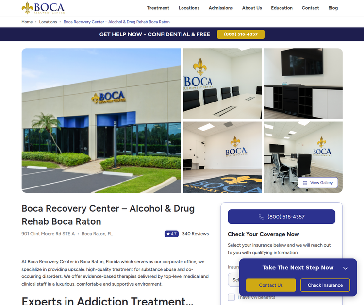 Boca Recovery Center – Alcohol & Drug Rehab Boca Raton