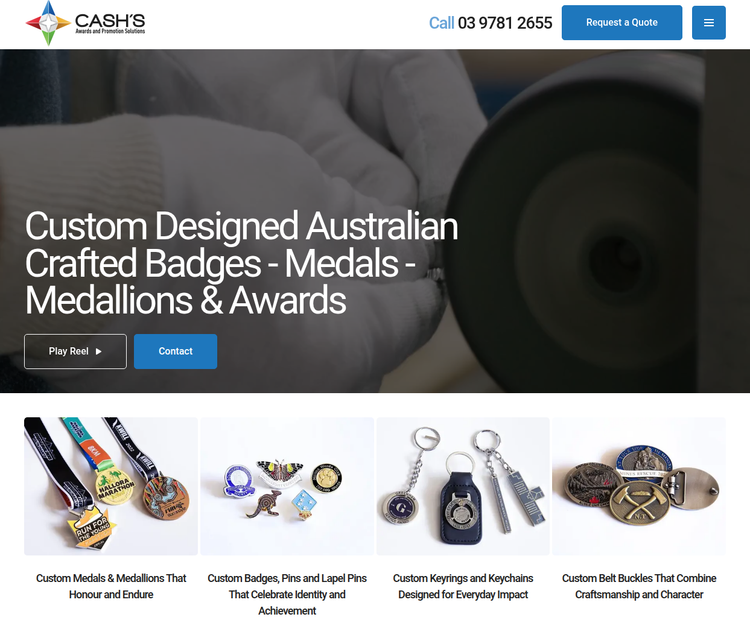 Cash's Awards – Crafting Custom Medals and Recognition Solutions