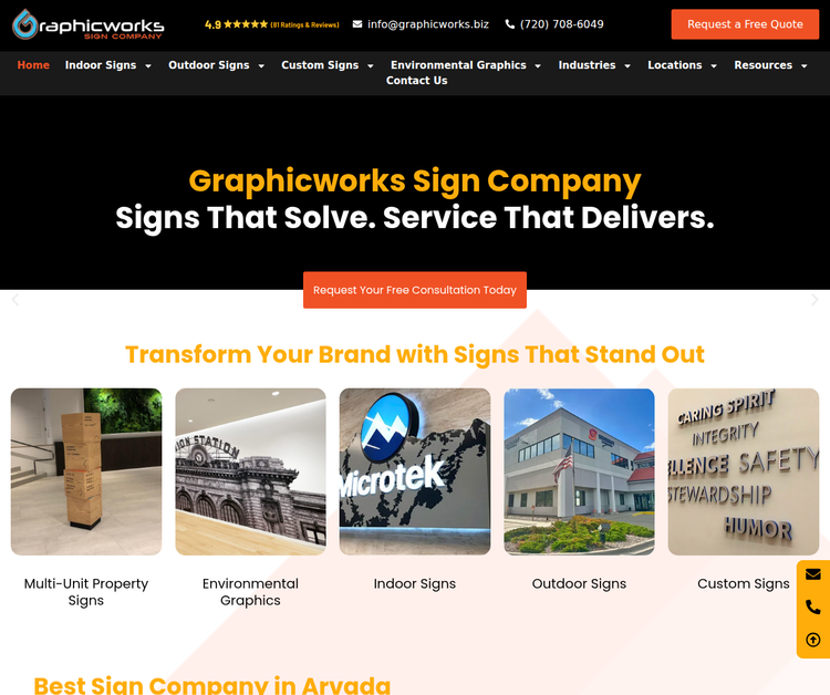 Custom Signage Solutions for the Greater Denver Metro Area