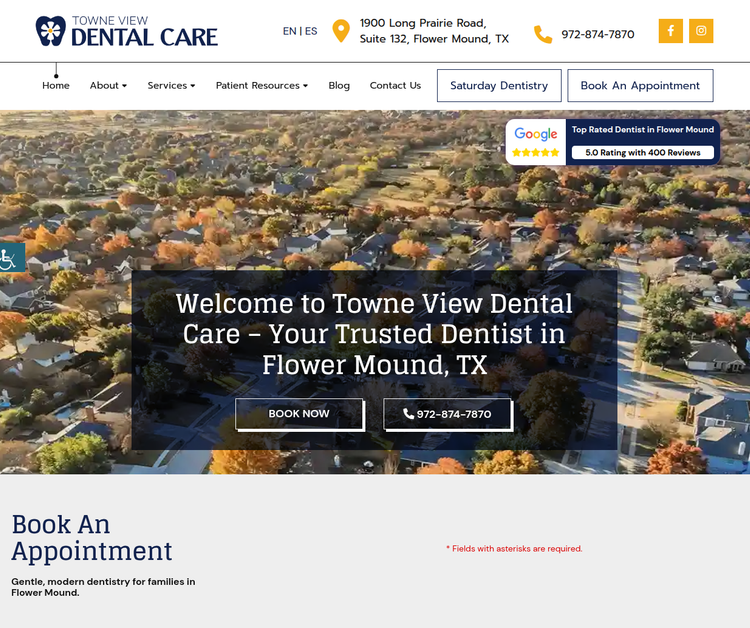 Towne View Dental Care - Flower Mound