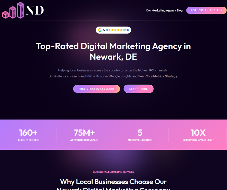 Top-Rated Digital Marketing Agency in Newark, DE