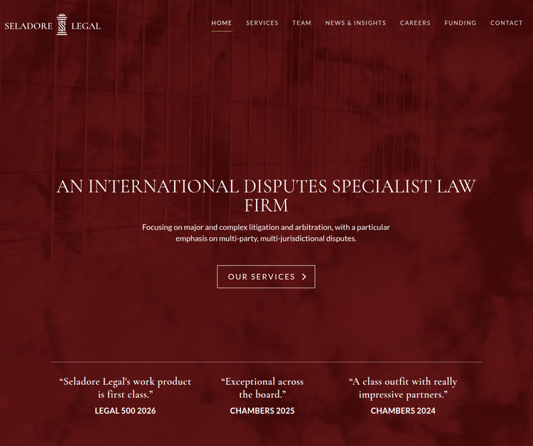 International Disputes Specialist Law Firm
