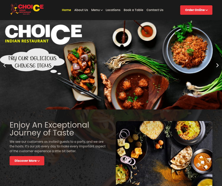 Choice Indian Restaurant - Kitchener