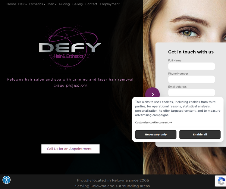 Defy Hair & Esthetics – Kelowna's Premier Salon and Spa