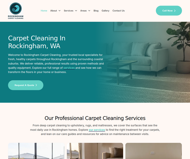Professional Carpet Cleaning Services in Rockingham