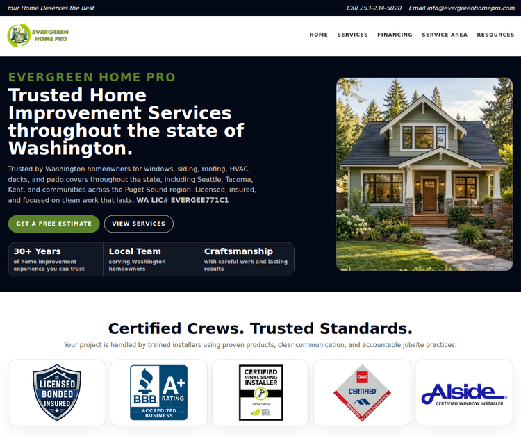 Evergreen Home Pro