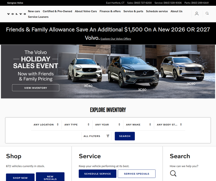 Gengras Volvo Cars East Hartford