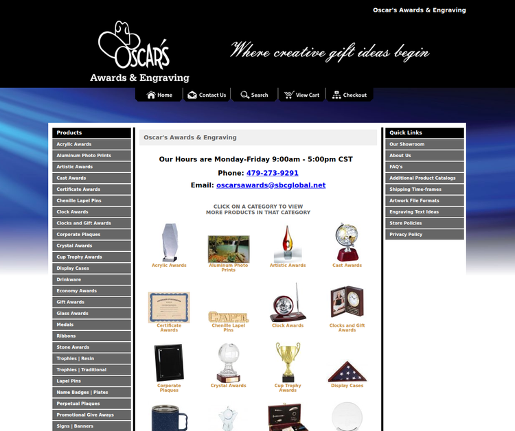 Oscar's Awards & Engraving