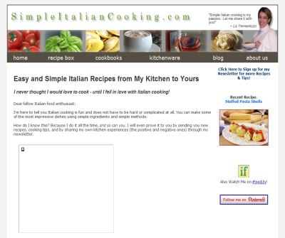 Simple and Easy Italian Recipes